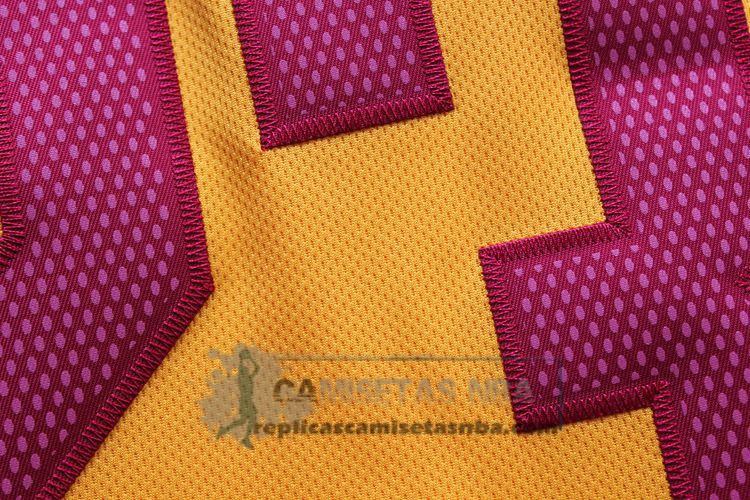 Camiseta Manga Corta Cavaliers James Amarillo